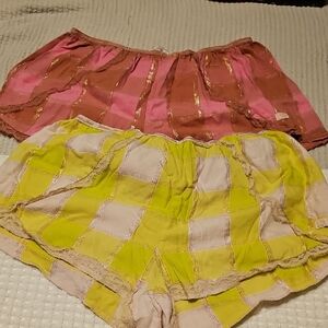 Victoria's Secret Pink and Yellow Shorts